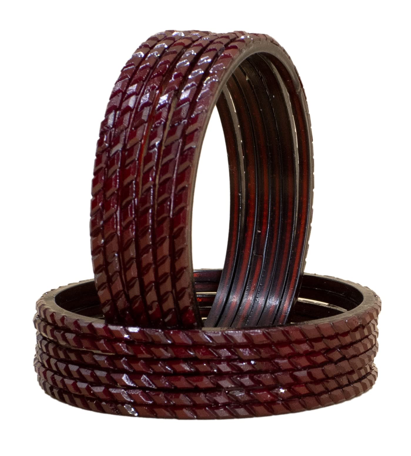 The Golden Cascade Maroon Color Cutting Design Glass Bangles/Kanch Chudi Set for Women & Girl/Audi (Maroon, Small 2-4) (B0BYN4D89K) Amazon Price History, Amazon Price Tracker