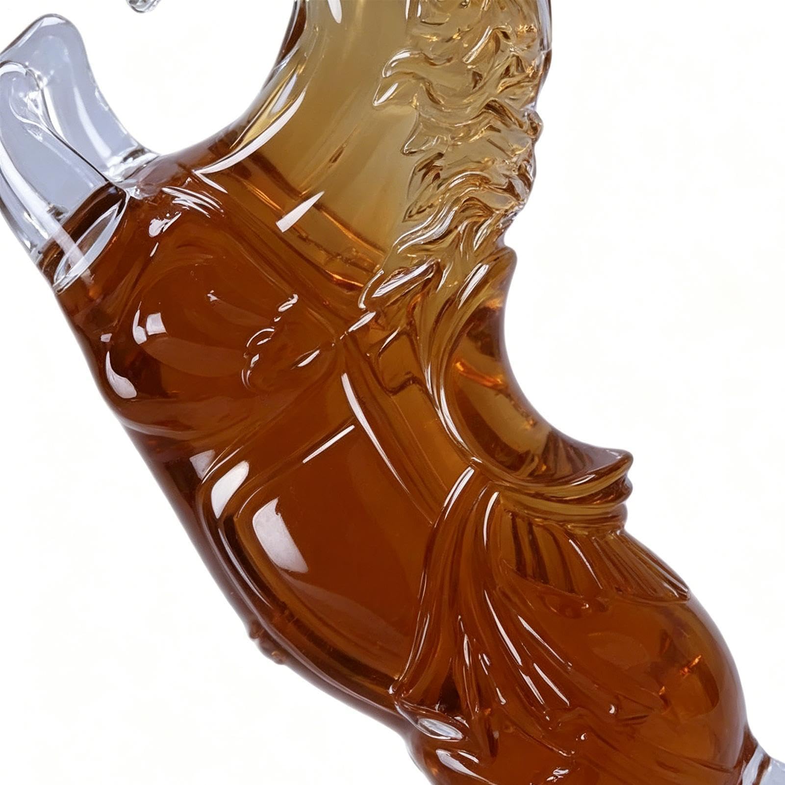 Jarras Decantadoras Para Alcohol Botella Con Forma De Caballo, Vacía, Para | Decantador Vidrio En Bares Celebraciones Cocinas Salones Hogares Y Restaurantes