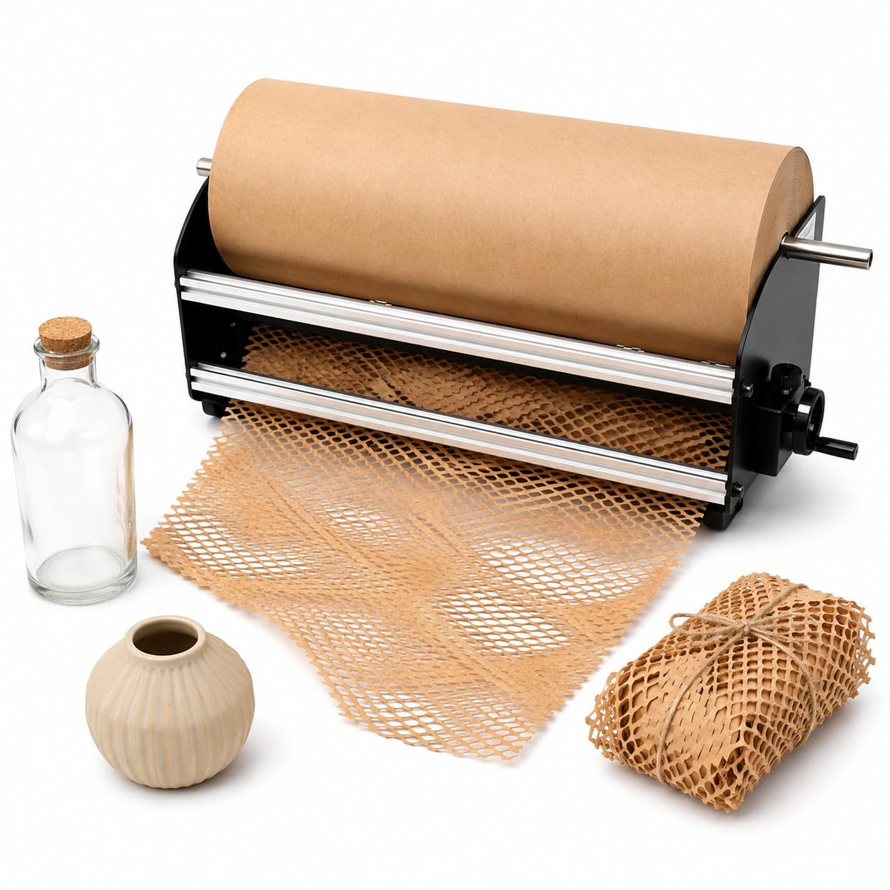 Ręczna Maszyna Do Papieru W Kształcie Plastra Miodu, Szerokość 510 Mm