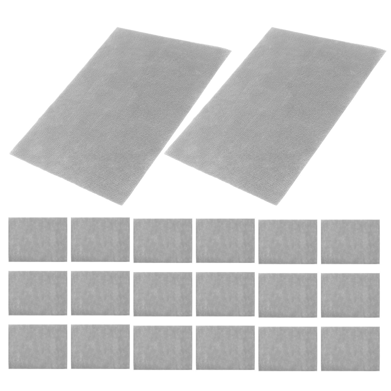 Ciieeo Tapis de Sol pour Voiture en Tissu Non Tissé, 100 Pièces, Antidérapant et Facile à Nettoyer, pour L'entretien Automobile Detailing