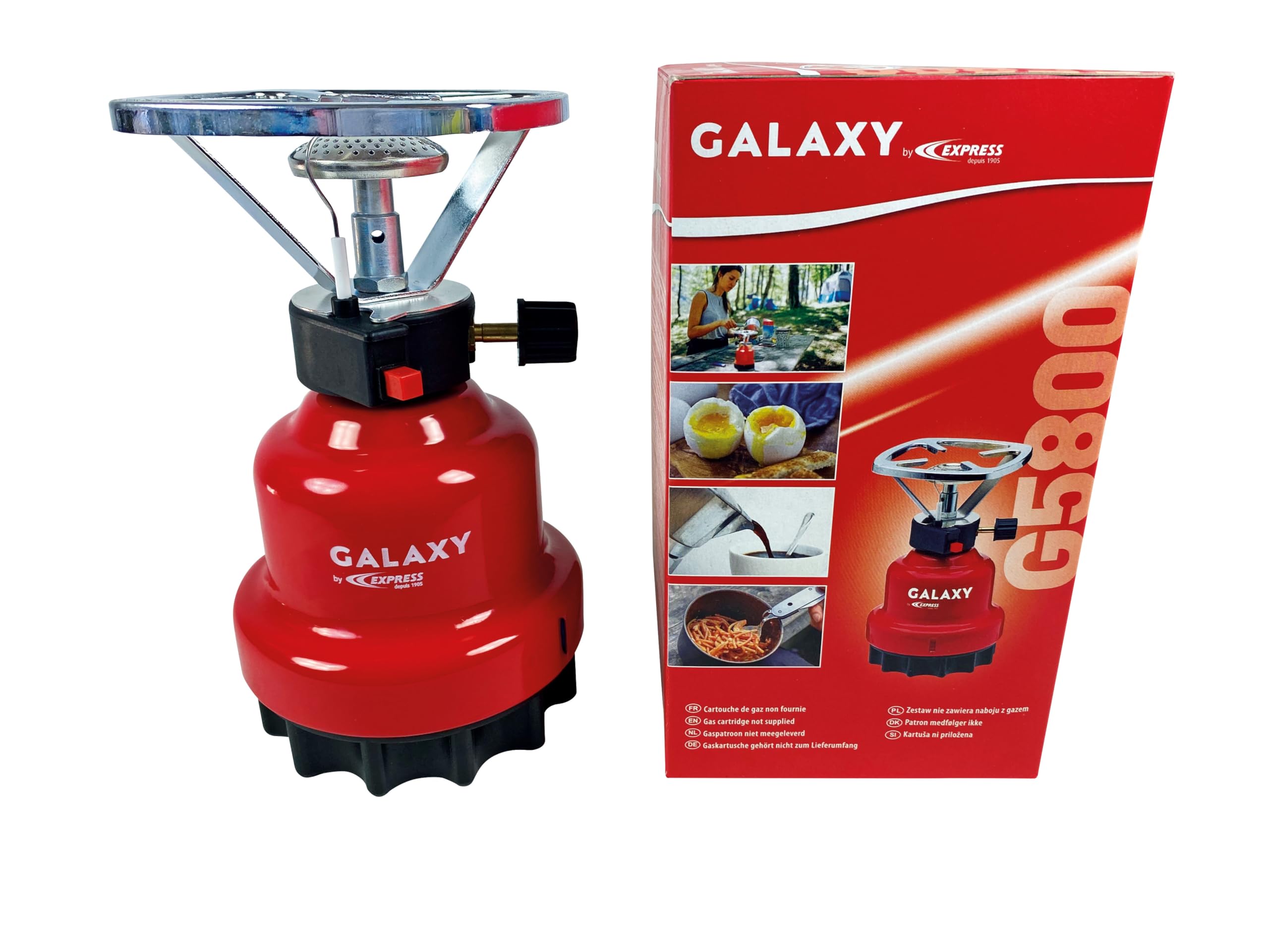 Una estufa G5800 - tocador - fácil de usar - práctico y no bulky - modelo seguro - riesgo de accidente reducido - confiable - galaxia por express
