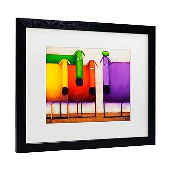 ダニエルパトリックケスラー （ブルードッグとリンゴ ） Blue Dog with Apple – Kessler Art