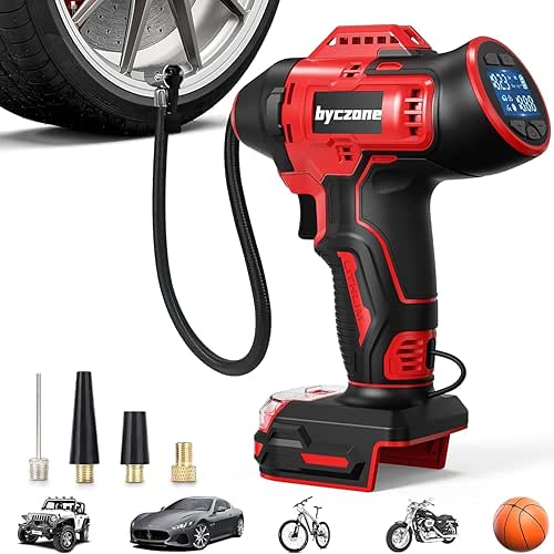 Tire Inflator Compatible with MILWAUKEE 18V Max Battery, 160 PSI
