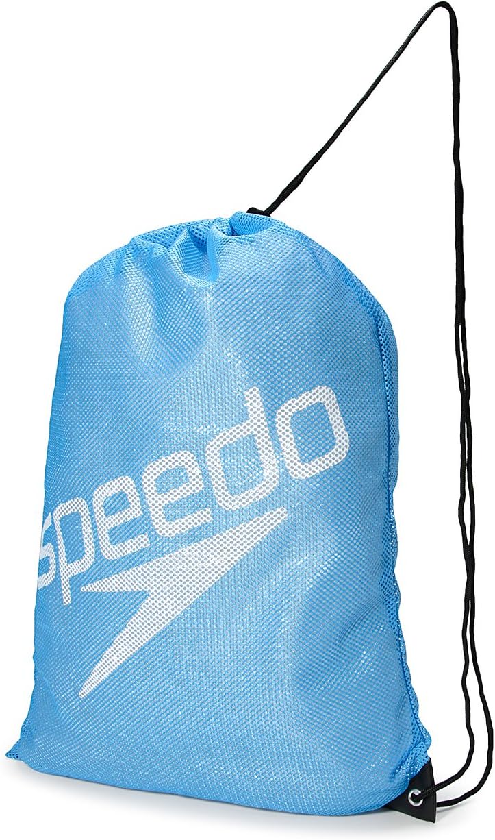 Speedo SD96B08 Mesh Bag, L Size, Swimming, Unisex, Japan Blue