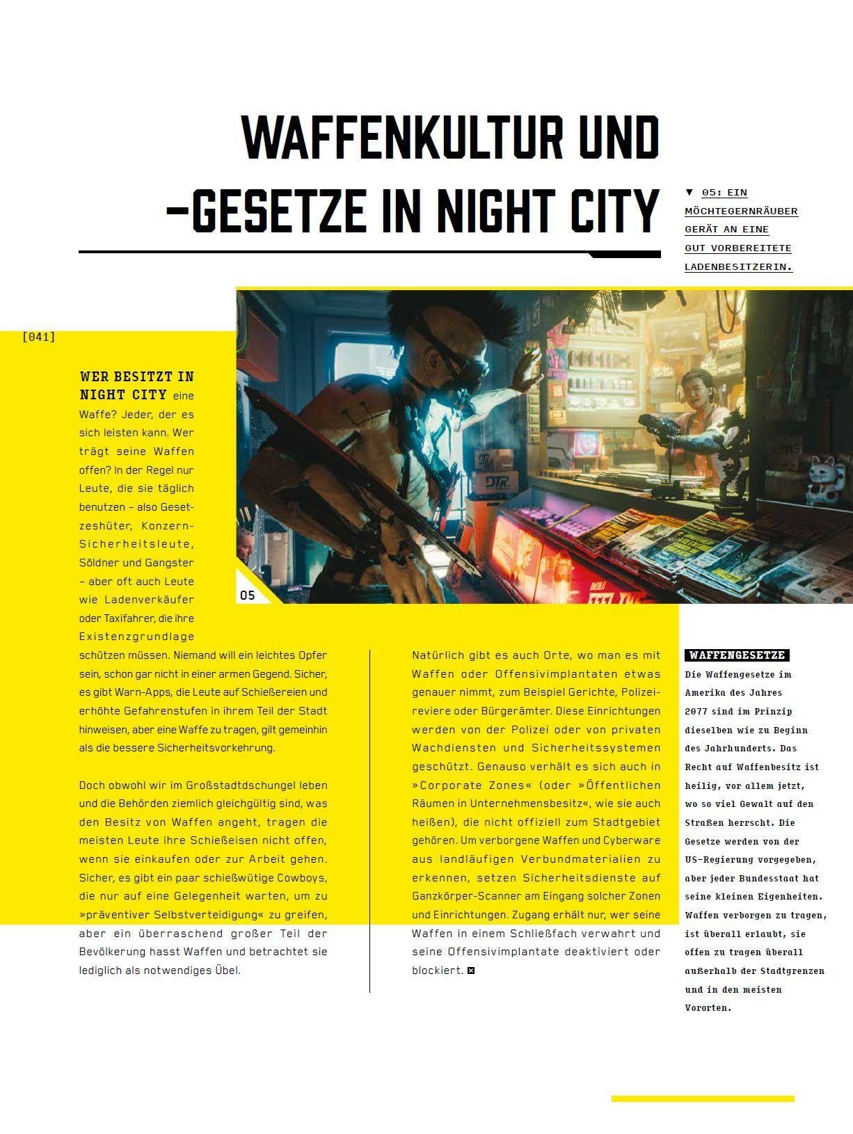 Die Welt von Cyberpunk 2077: Das Buch zum Game