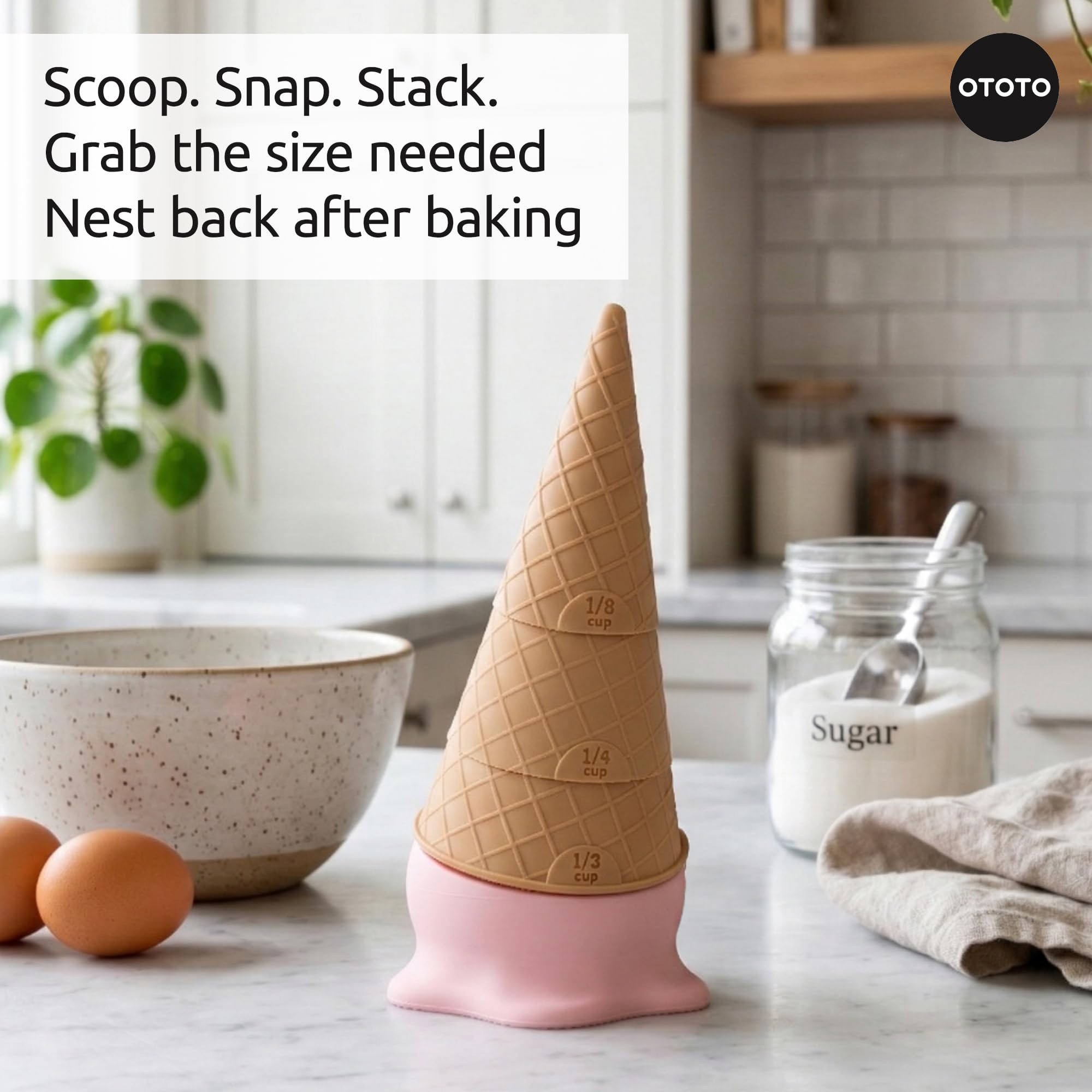 Ice Cream Measuring Cups