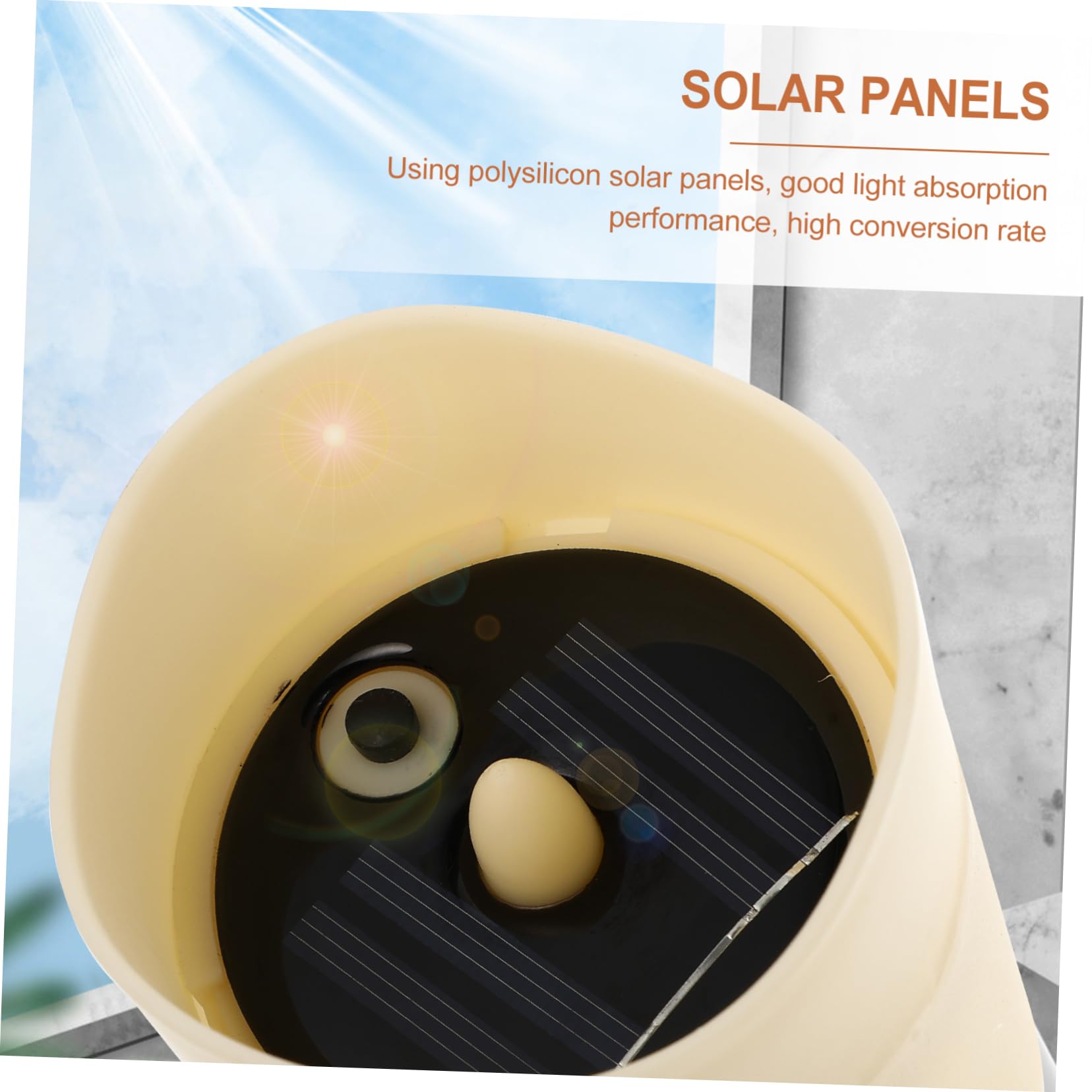 Lampada Candela Solare senza Fiamma 4 Pezzi Plastico