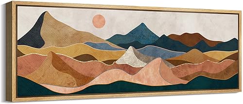 Miniatura 19 de MUDECOR Impresión en Lienzo Enmarcado Extra Grande Arte de Pared Contornos Abstractos Ilustraciones en Blanco y Negro Ilustraciones de Bellas Artes