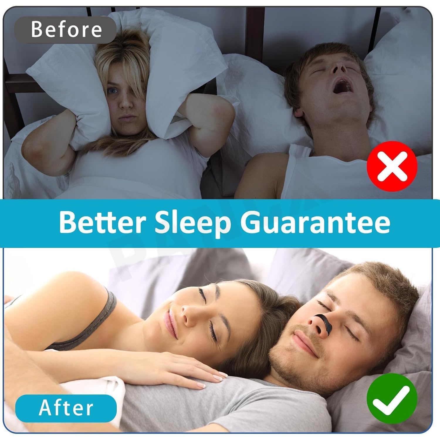 PANCA Magnetic Nose Strips for Breathing & Snoring Support | Nasal Dilator Strips for Men | Reusable Anti Snoring Nose Clip for Better Airflow During Sleep | Easy Night Use — Amazon image 8