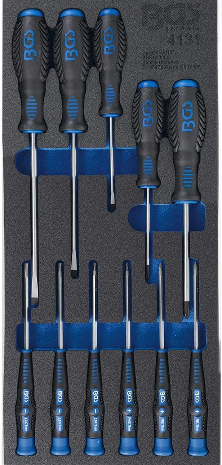 BGS 4131 | Tool Tray 1/3: Screwdriver Set | 11 pcs.