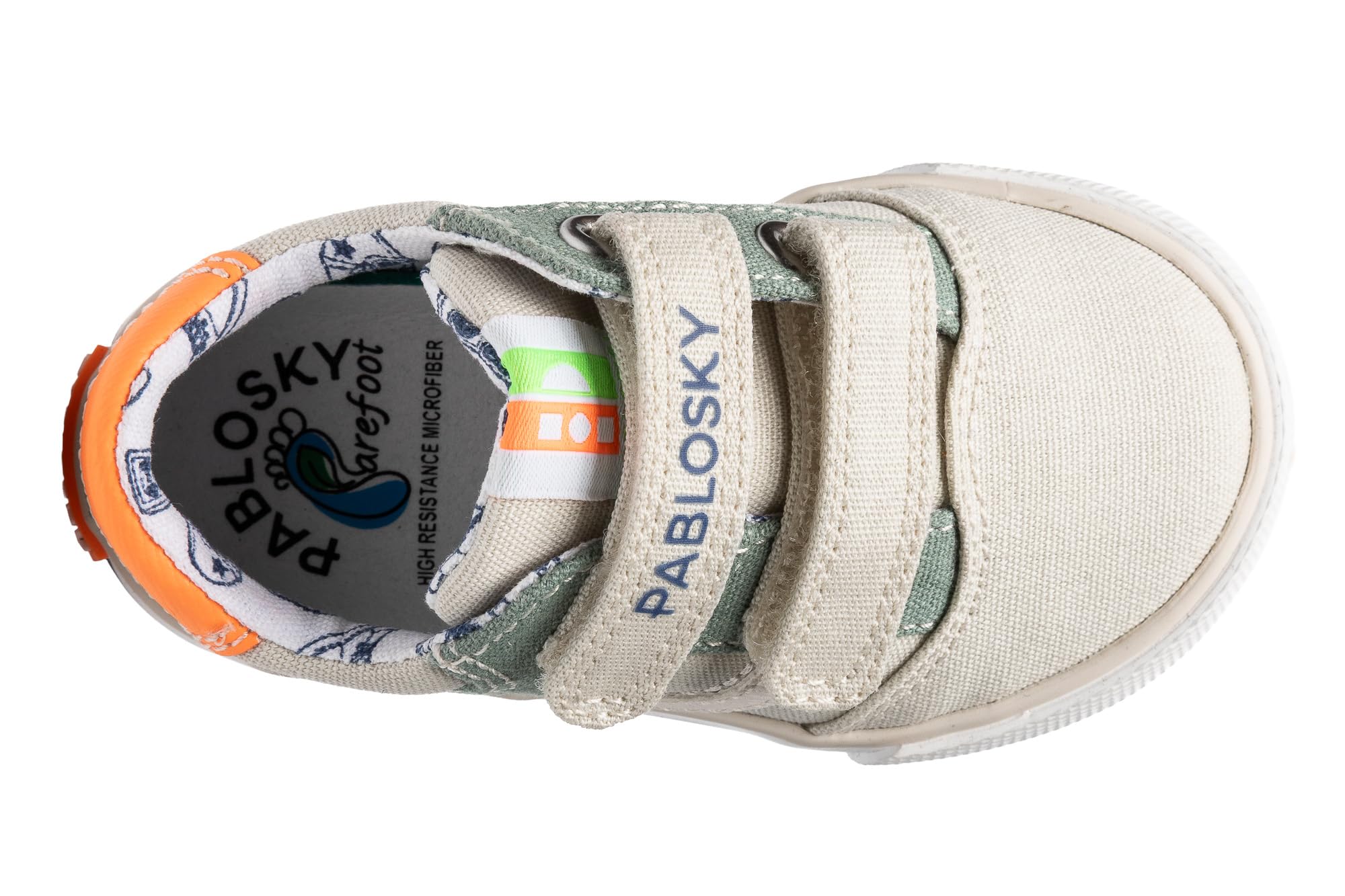 Zapatillas de Lona Barefoot para Bebé Niño Pablosky Goma 984630