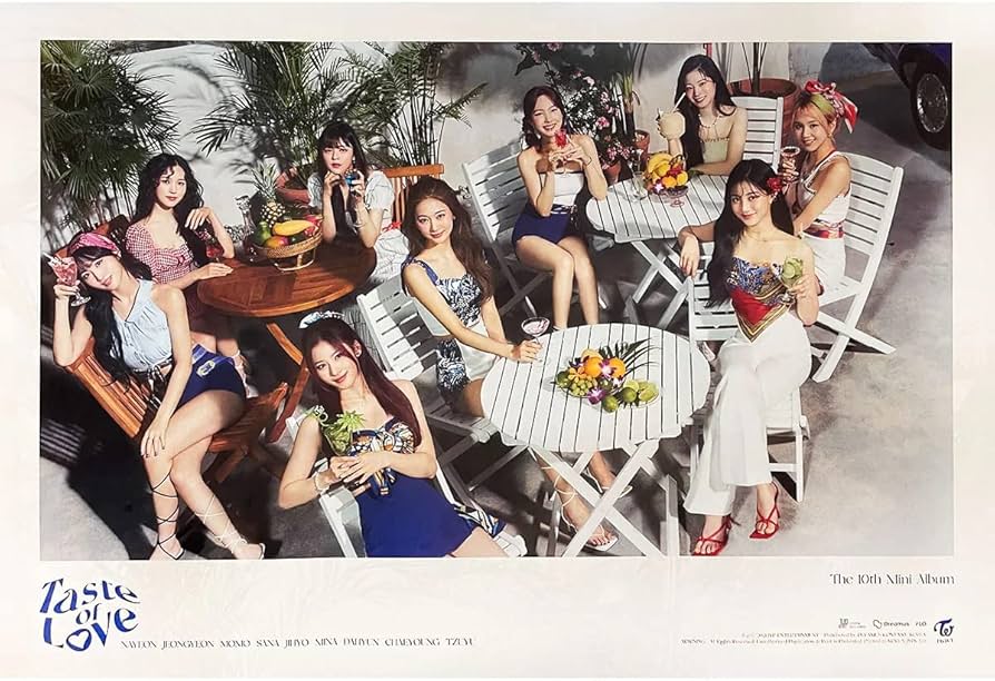 Amazon.co.jp: 【公式ポスター】TWICE (トゥワイス) - Taste of Love Amazon.co.jp: 【公式ポスター】TWICE (トゥワイス) - Taste of Love