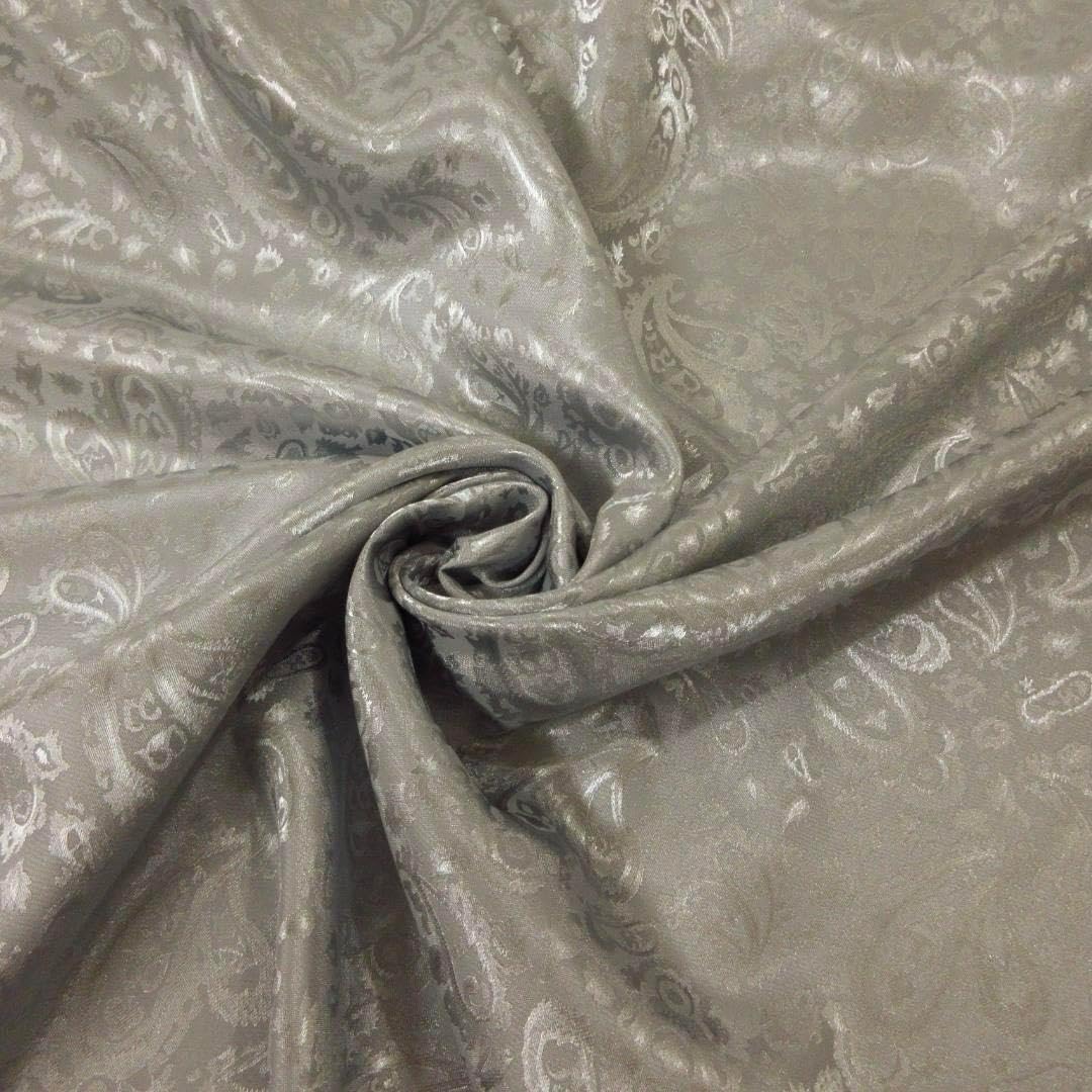 ジャガード生地袋帯 ペイズリー柄/グレー ジャガード生地袋帯 ペイズリー柄/グレー - メルカリ