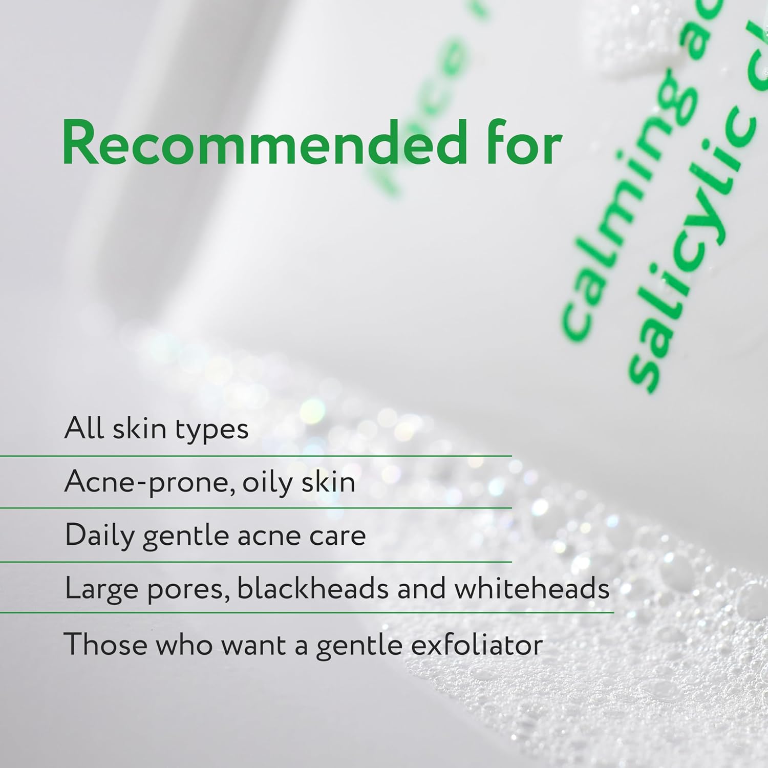 Face Republic Calming Salicylic Acid Cleanser 100ml 3.38 fl oz | Acne Care, Low pH Gel Foam | Calming, Clarifying, Oil Control | Salicylic Acid, Centella Asiatica, Tea Tree | Vegan Korean Face Wash - Image 6