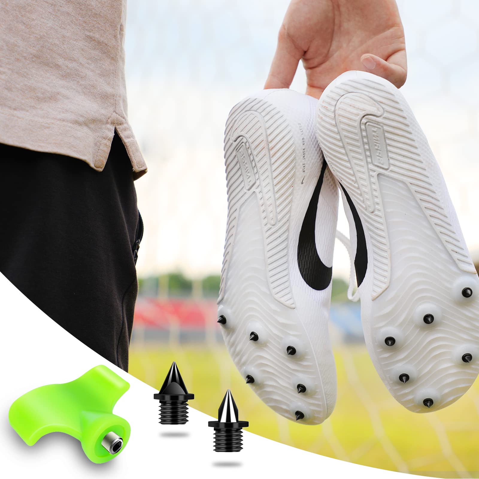 Snapklik.com : Lejof 4.8mm 3/16 Inch Track Spikes, 50 Pieces Hard Steel ...