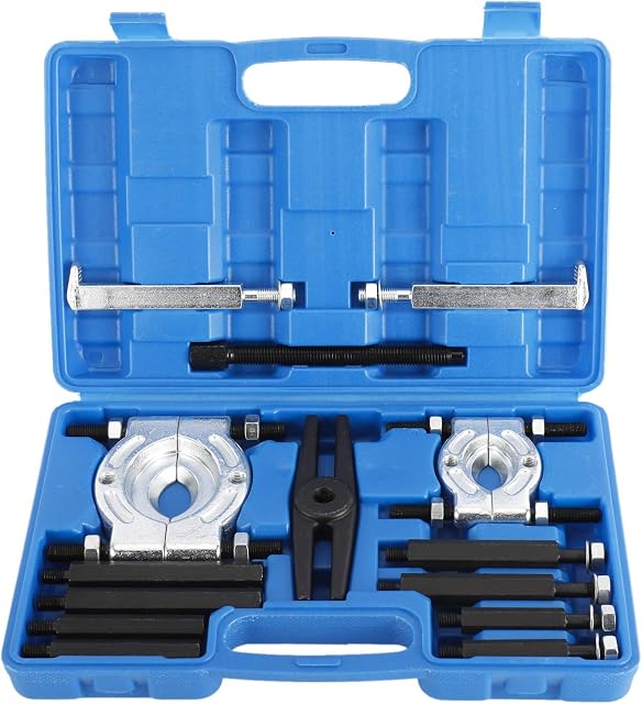 FreeTec Heavy Duty 14PCS Bearing Separator Puller Set 2" and 3" Splitters Remove Bearings Kit