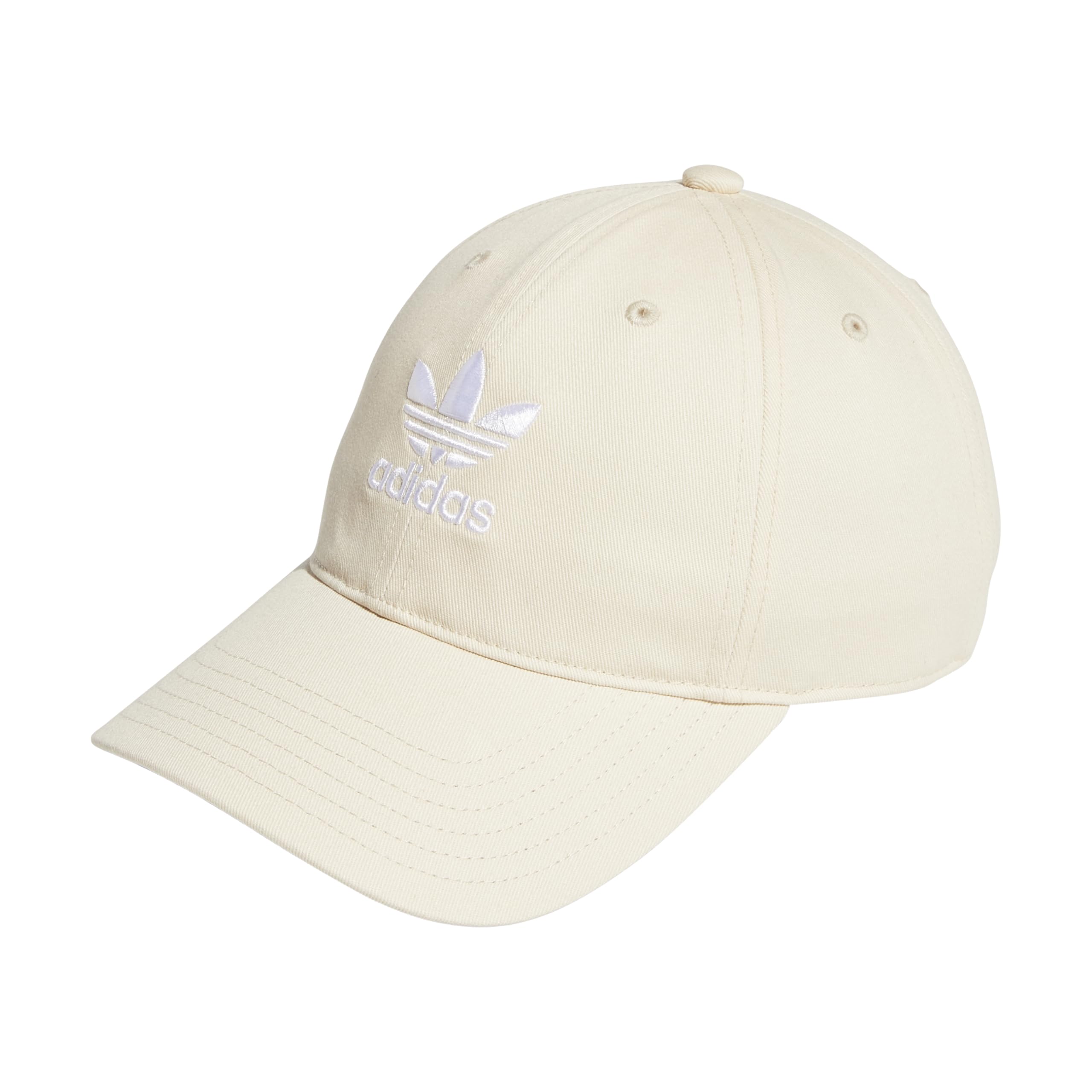 adidas Originals Damska czapka z daszkiem o luźnym kroju z regulowanym paskiem, biała/biała, rozmiar uniwersalny, Wonder White/White, jeden rozmiar
