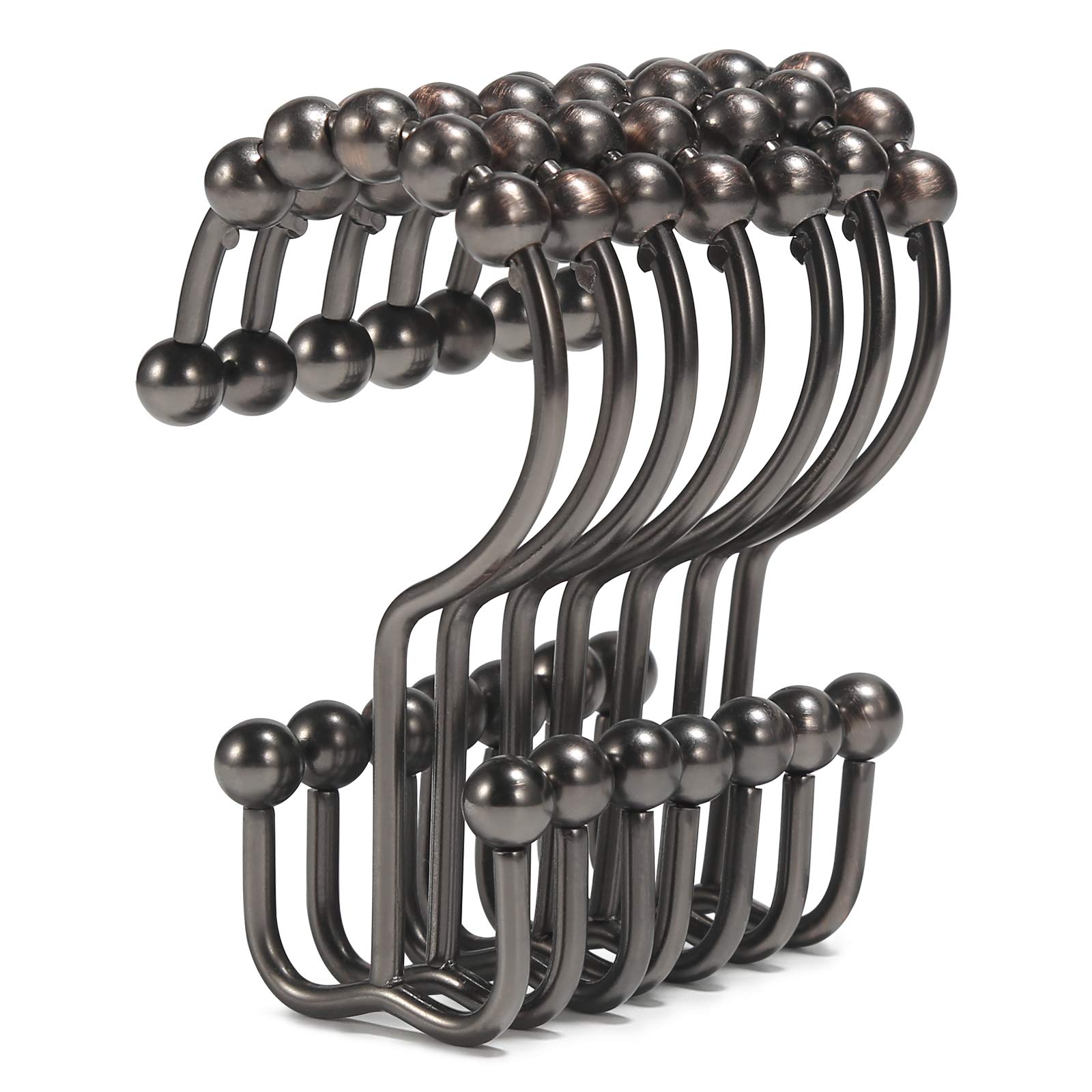 Stainless Steel Shower Hooks - Rust Proof & Durable -8