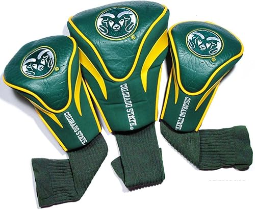 Miniatura 14 de Team Golf NCAA Numerado 1, 3 y X, se adapta a conductores de gran tamaño, utilidad, clubes de rescate y calles, forro de terciopelo para protección