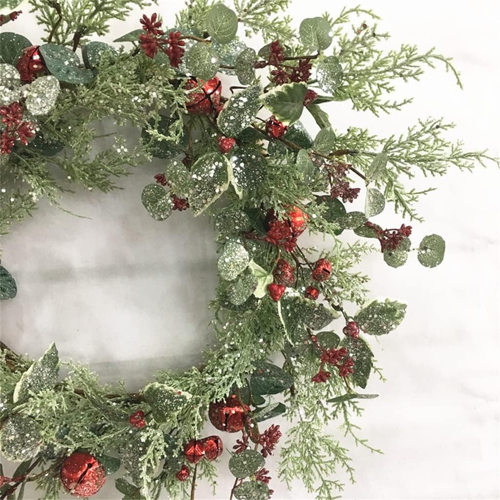 Bell Garland Holiday Decorative Hanging Four Seasons Garland Door Hanging Hotel Mall Layout (D 40 * 57cm)