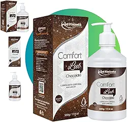 Lubrificante Íntimo Base e Solúvel em Água Comfort Lub Chocolate 500g
