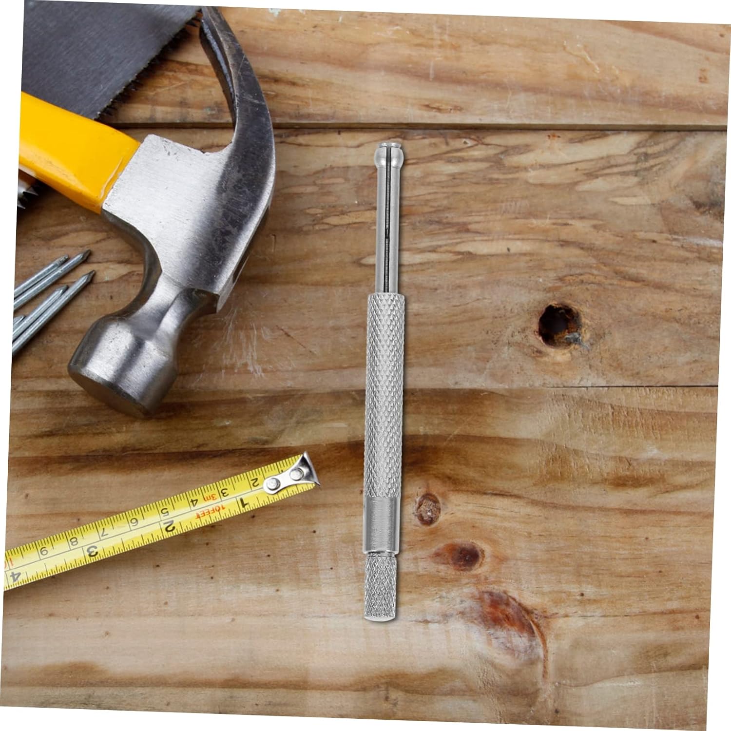 Veemoon Adjustable Telescoping Hole Gauge Set 4 Pcs Carbon Steel Internal Diameter Measuring Tools for Precision Hole Measurement