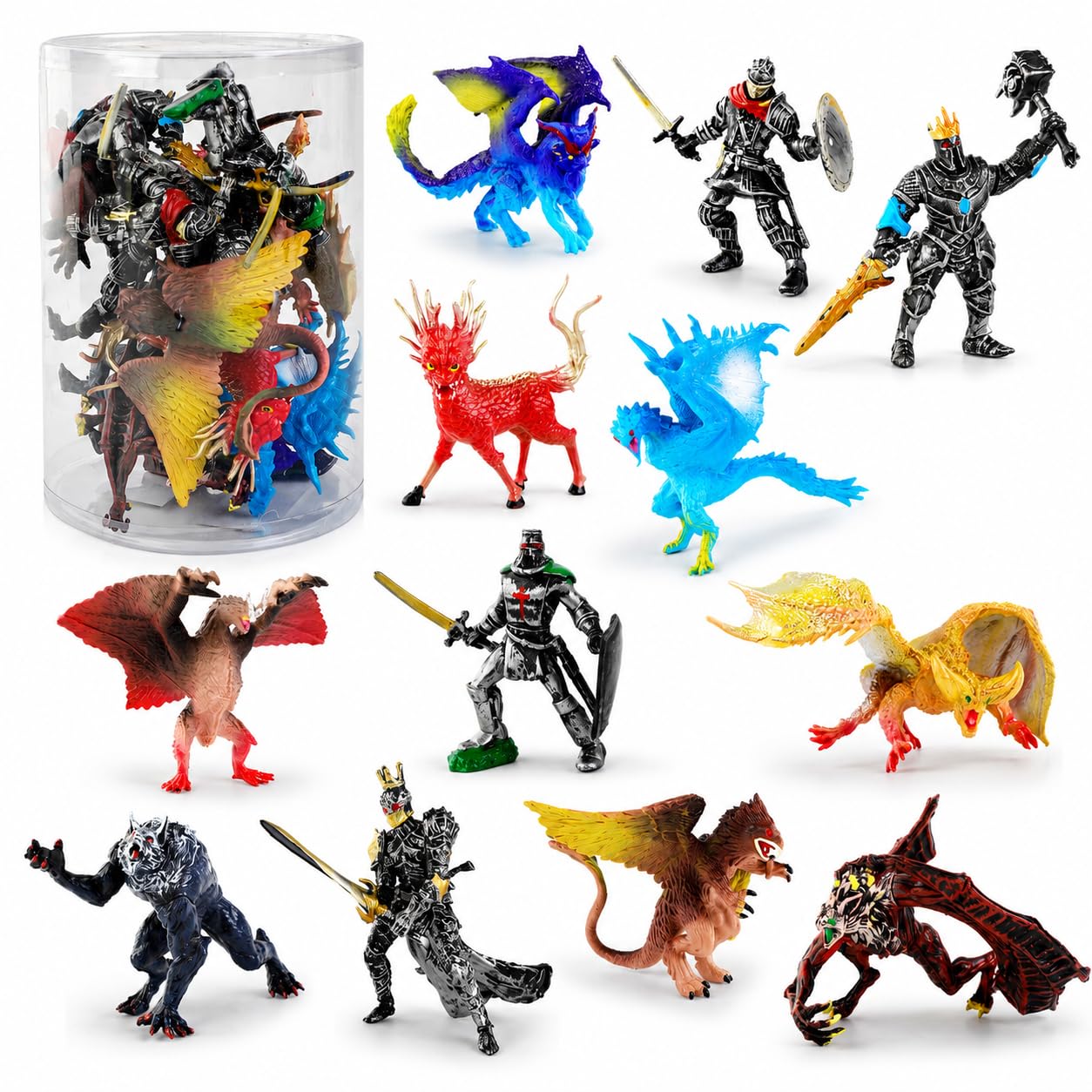 【専用】 ドラゴンナイトヴィンセント まとめ売り 4体 Amazon.co.jp: Liberty Imports 12個パック:中世の騎士とファンタジー