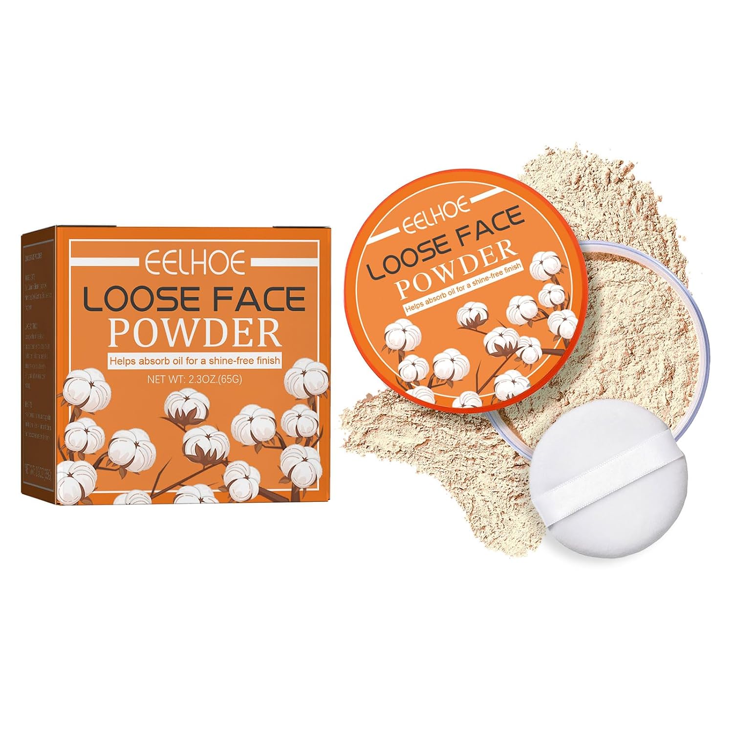 Loose Setting Powder, Blurs Imperfections, Waterproof, Lightweight, 2.3 oz