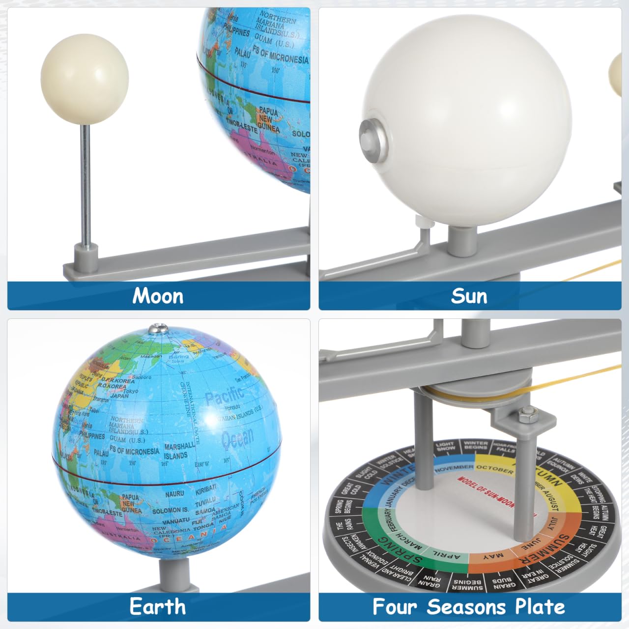 Zonnestelsel Baan Zon Aarde Maan Orbital Planetarium Model Wetenschap Speelgoed Kinderen Educatief Spoor Speelgoed