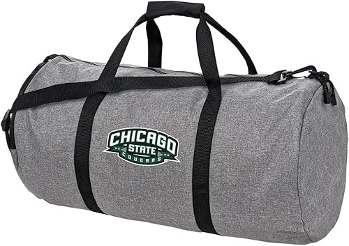 Miniatura 341 de Collegiate Primary Logo Collection Bolsa de lona ligera para deportes y gimnasio plegable para viajes, Bob Jones Bruins