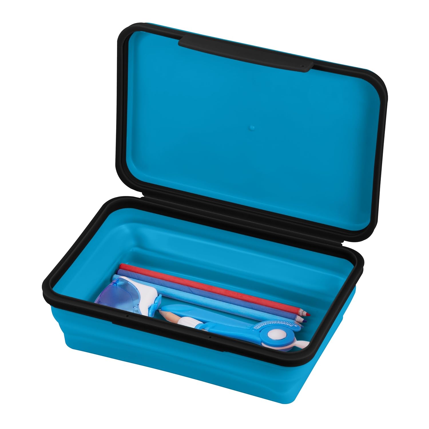 Its Academic Flexi Storage Pencil Box Blue