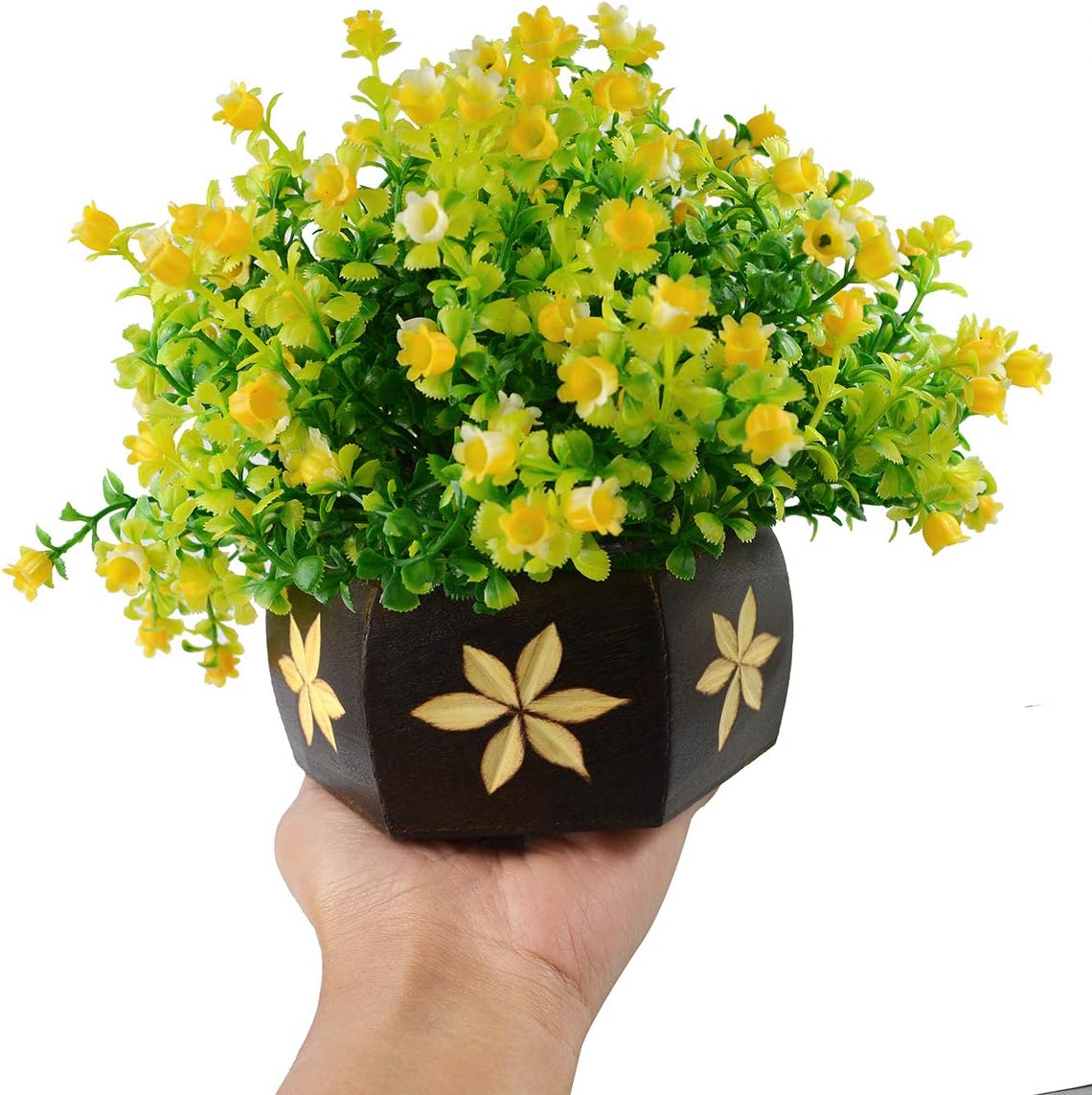 Reiki Crystal Products Beautiful Artificial Bonsai Plant with Pot, Bonsai Tree & Plant | Bonsai Tree for Indoor Office Home Decor Showpiece (Pack 0f 1 pc)