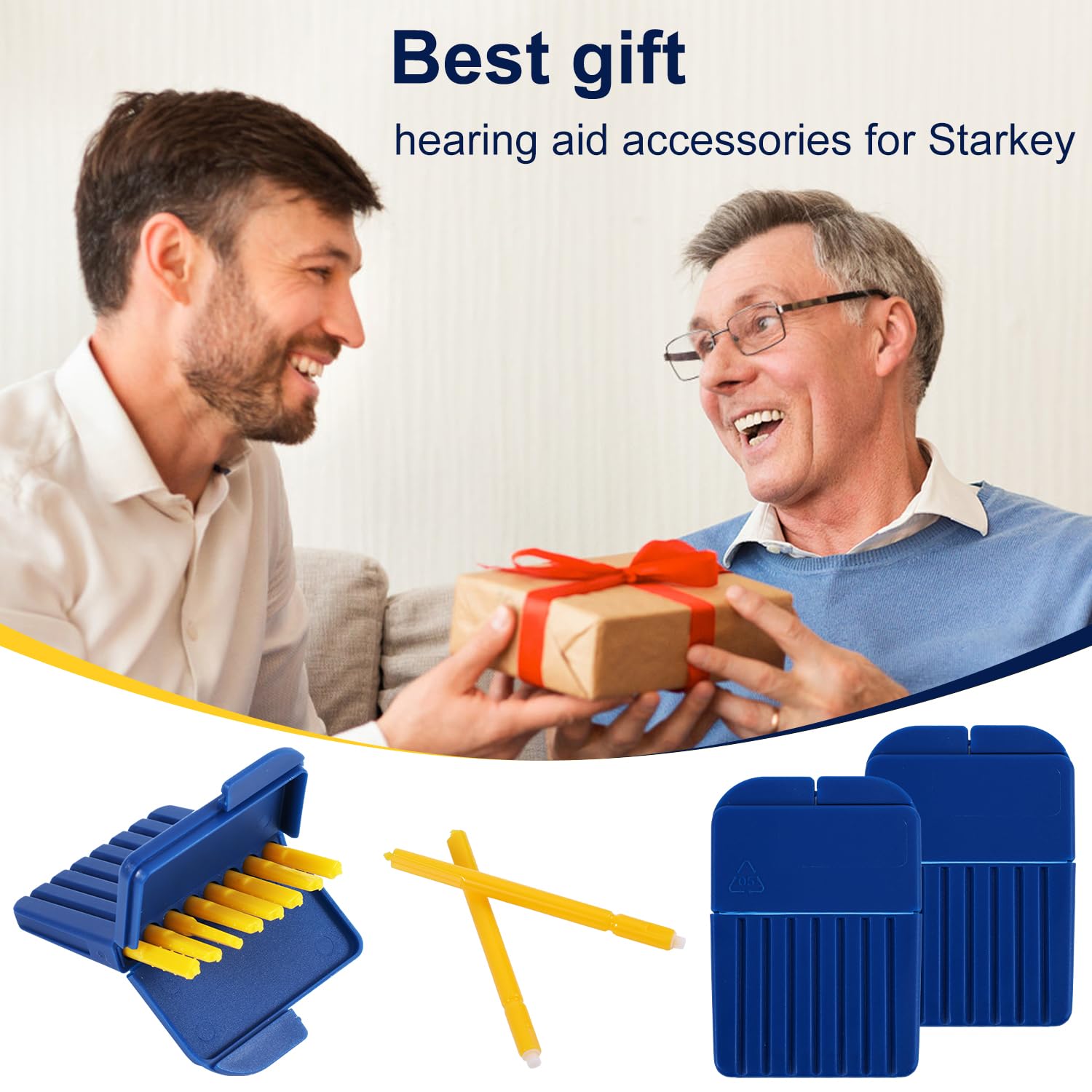 Filtres à Cire Starkey MicroTech – 40 Filtres Transparents Pour Appareils Auditifs CIC