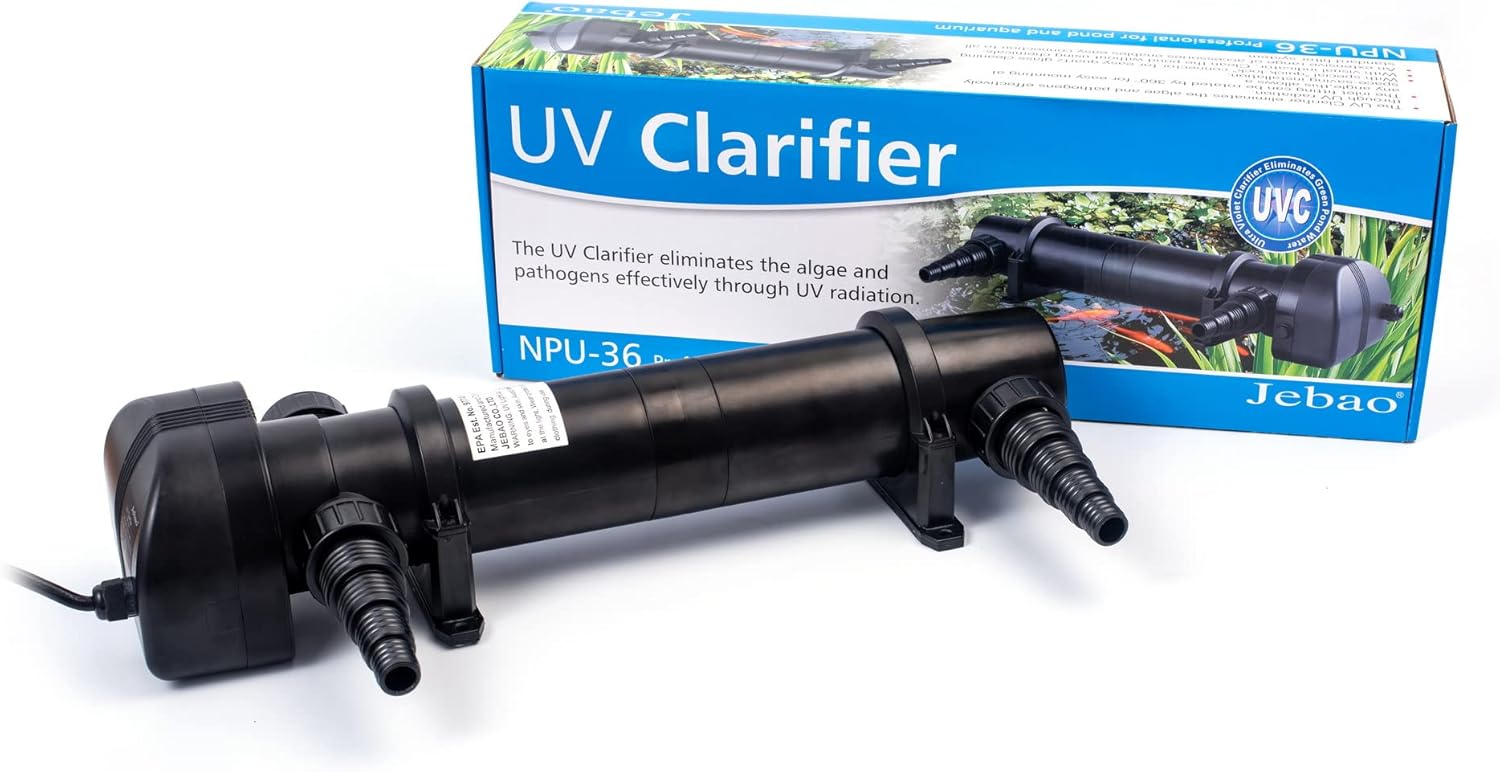 Jebao NPU Clarifier for Pond and Aquarium (36-watt)