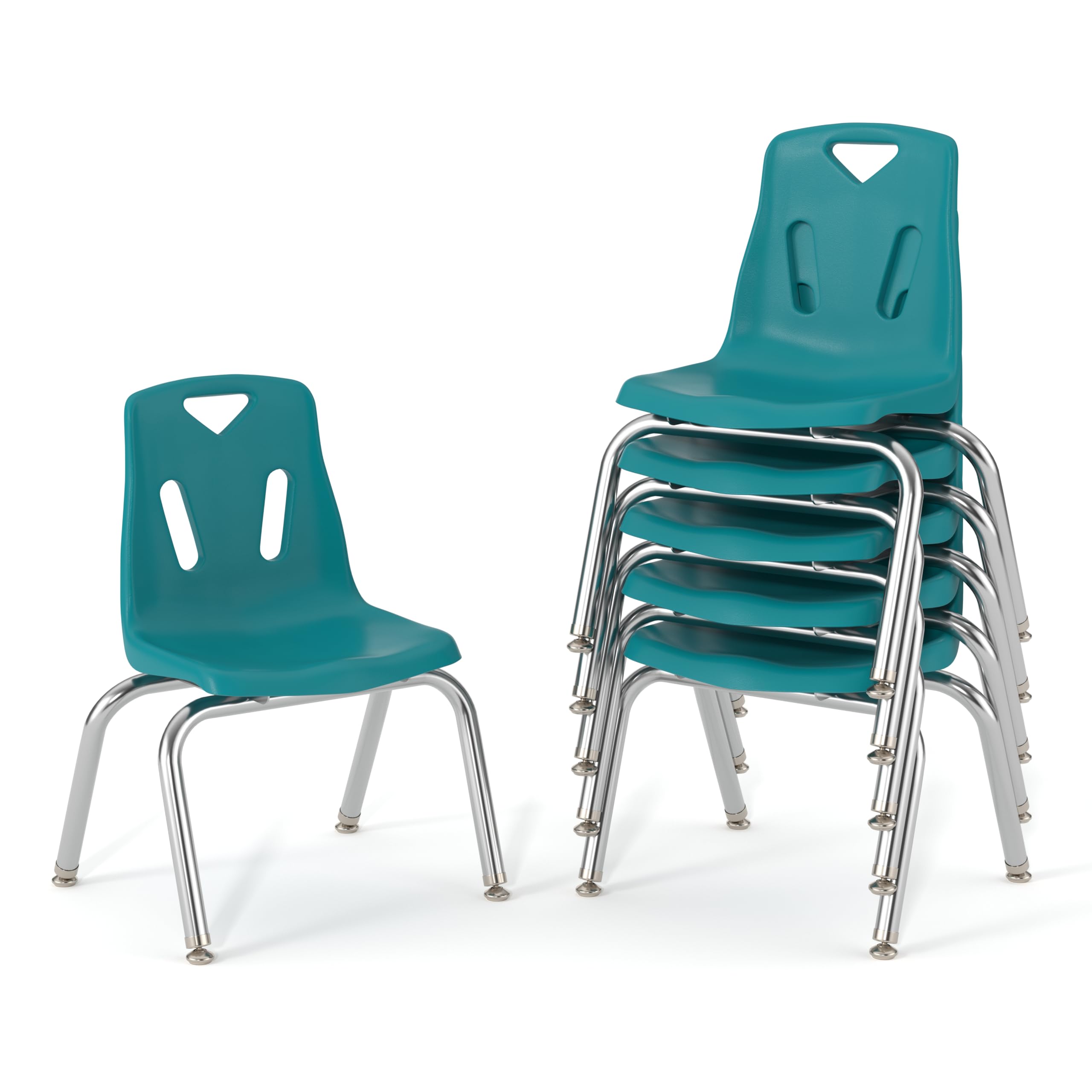 Berries Jonti-Craft 8144JC6005 Stacking Chairs with Chrome-Plated Legs, 14