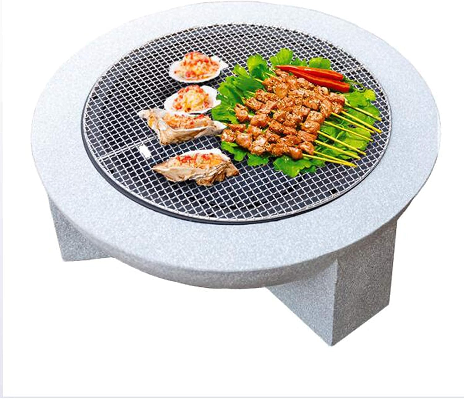 Small Firepit, Fire Pit for Outdoor Garden Patio, Heater Grill Camping Bowl BBQ with Poker 4 in 1 Firepit for Barbecue with AntiMosquito Cover