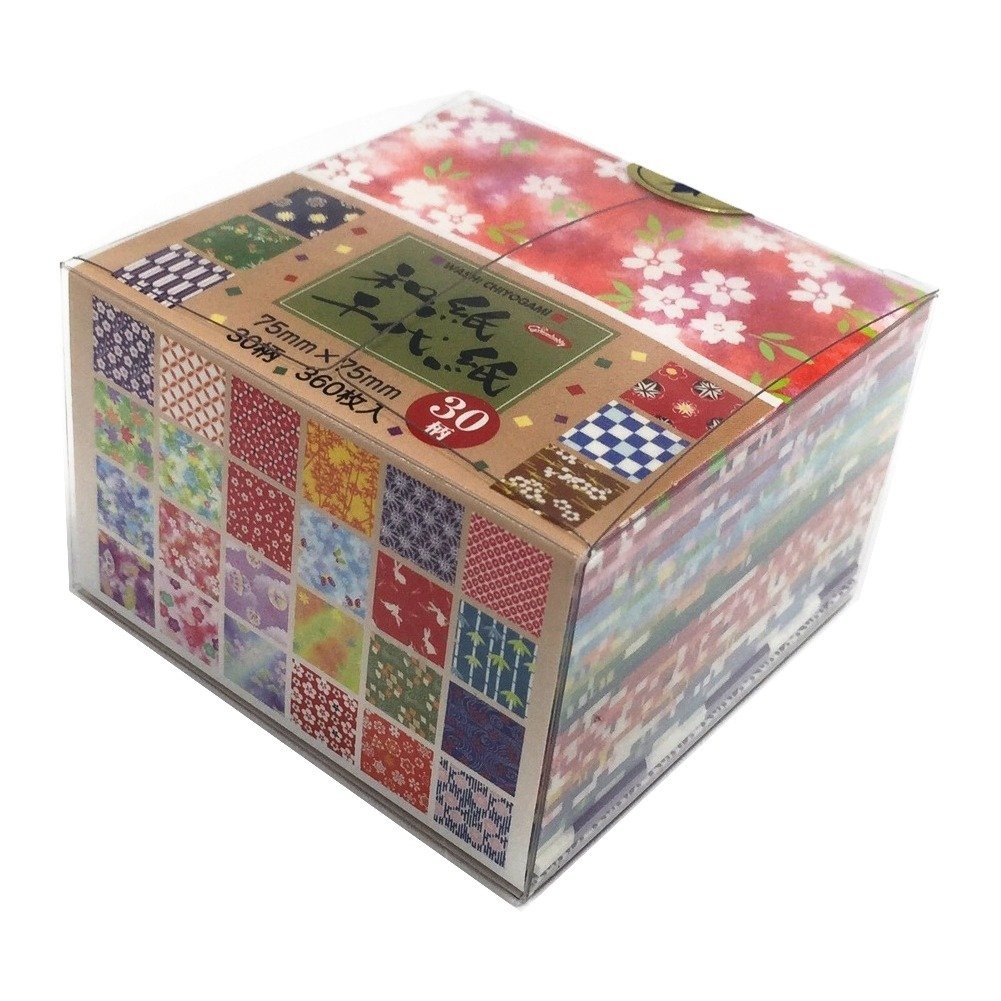 Washi Chiyogami Origami Paper Set, 360 Sheets
