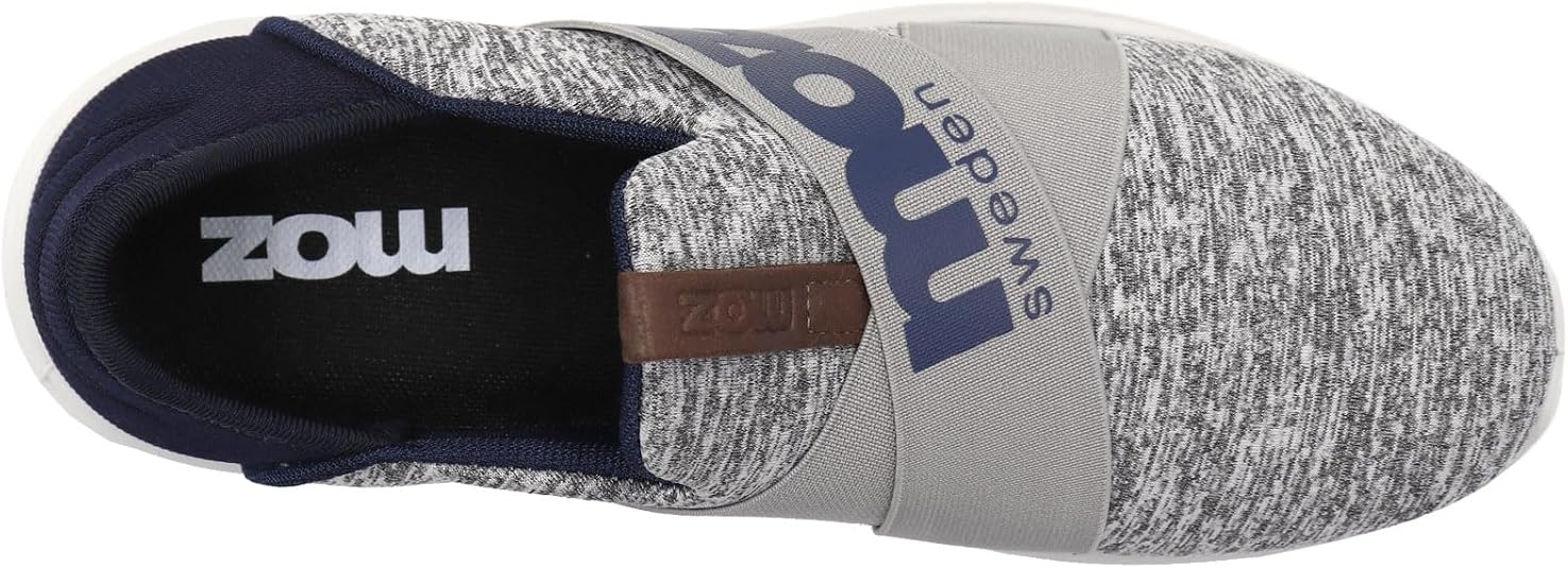 Mozu MZ4222 Men's Logo Band 2-Way Sneakers, gray, 7 US : Amazon.sg