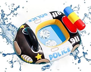 Inflatable Car Baby Swim Float,Blow Up Swimming Pool Toys for Toddlers,Car Shaped Baby Swimming Float,Car Inflatable Toys,Toddler Pool Float for Baby 6-36 Months