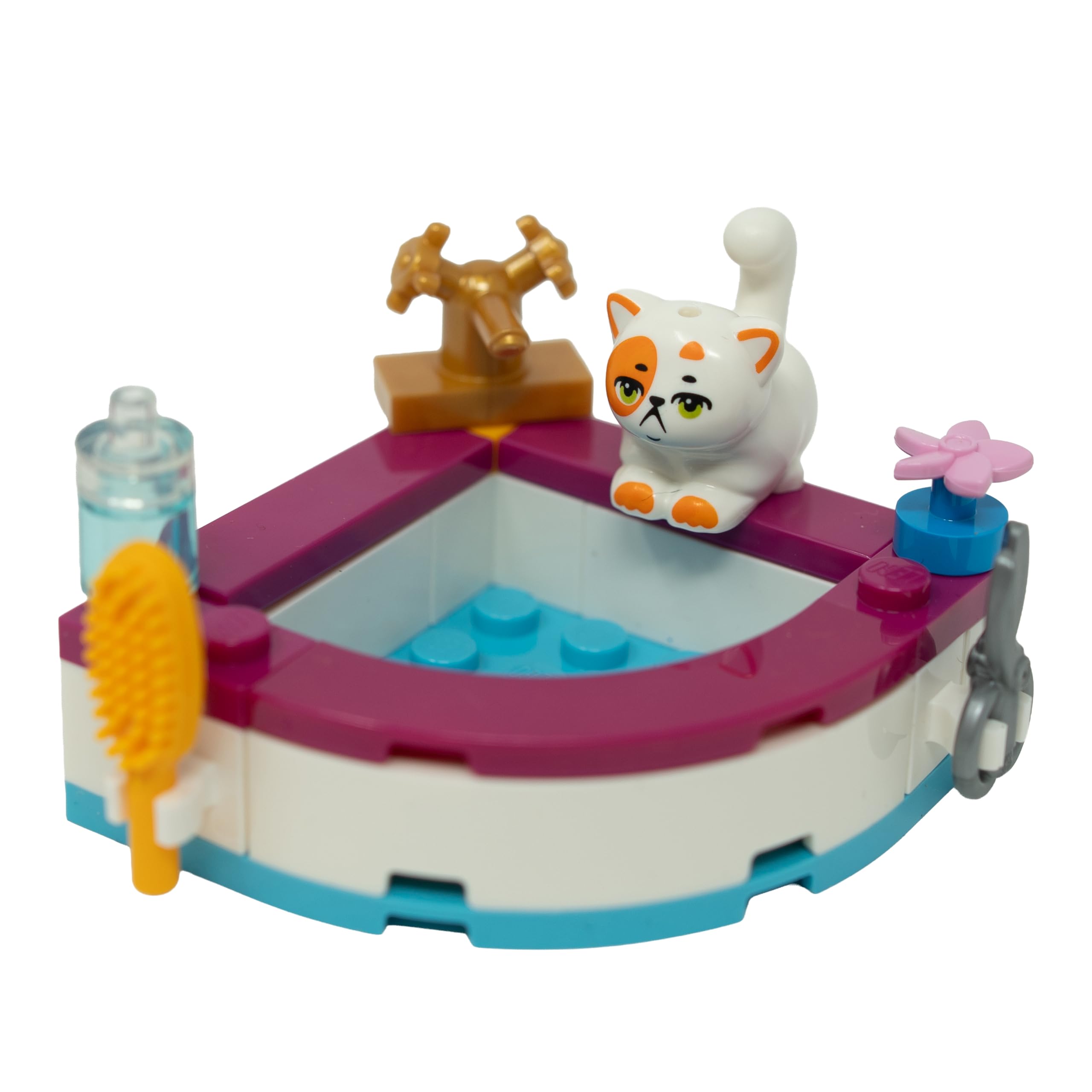 LEGO Friends Accessory Set: Cute Cat (Churro) Grooming Kit (21 pcs)
