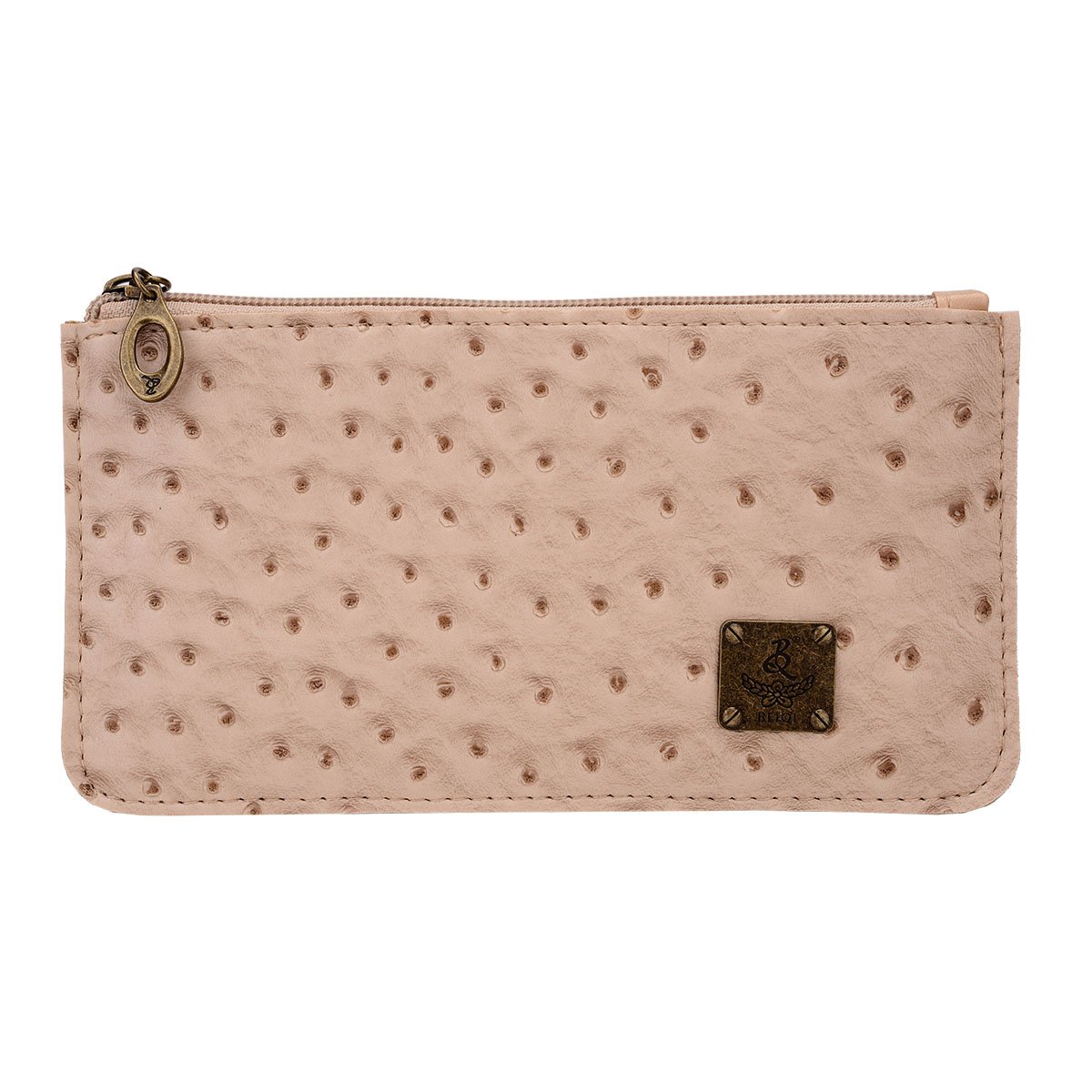 2015 Women Ostrich Solid Retro Style Handbag Lady Clutch Wallets