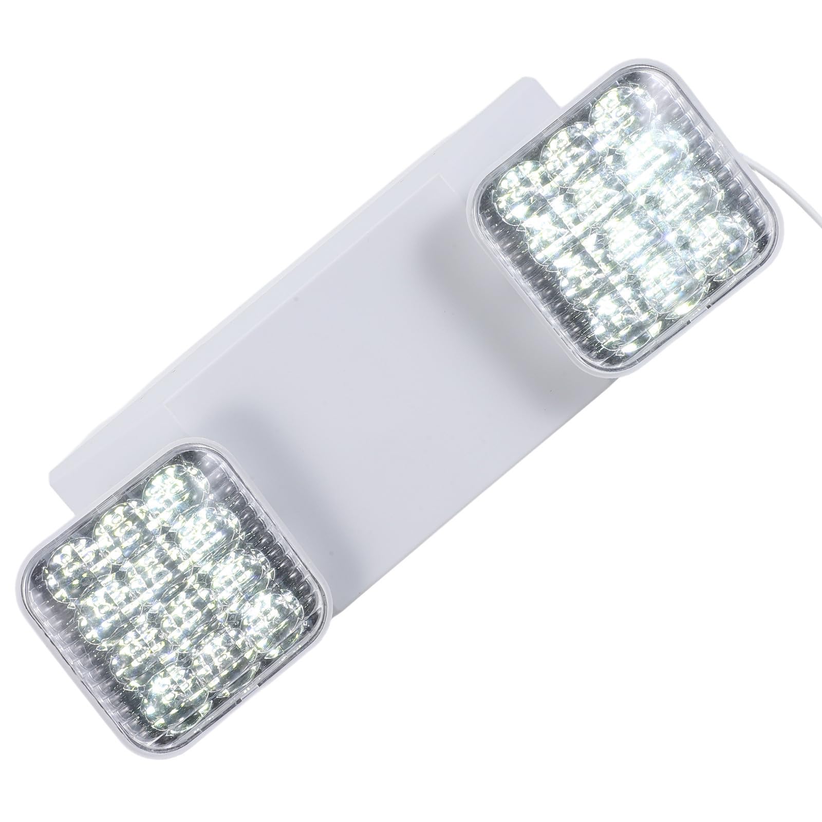 Luminaria de Emergencia LED Comercial Dos Cabezales Ajustables