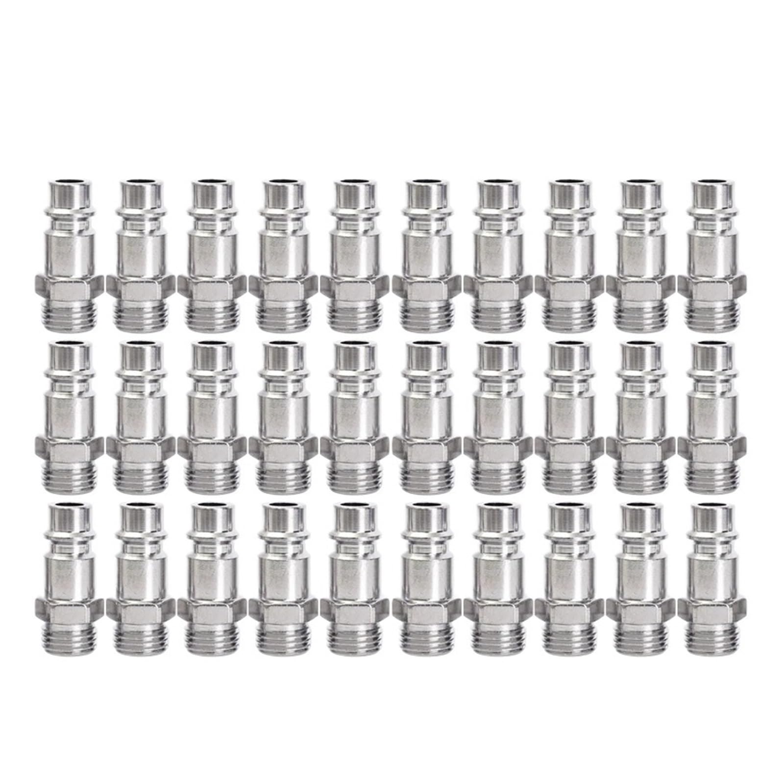 Xiaoshitou 30Pcs G1/4 External Thread Air Compressor Hose Pneumatic Connector ﻿