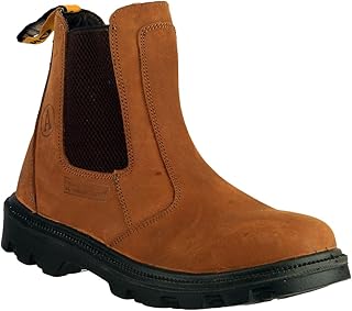 Centek Slip-On Textile Lined Mens Boots - Brown - Size 11