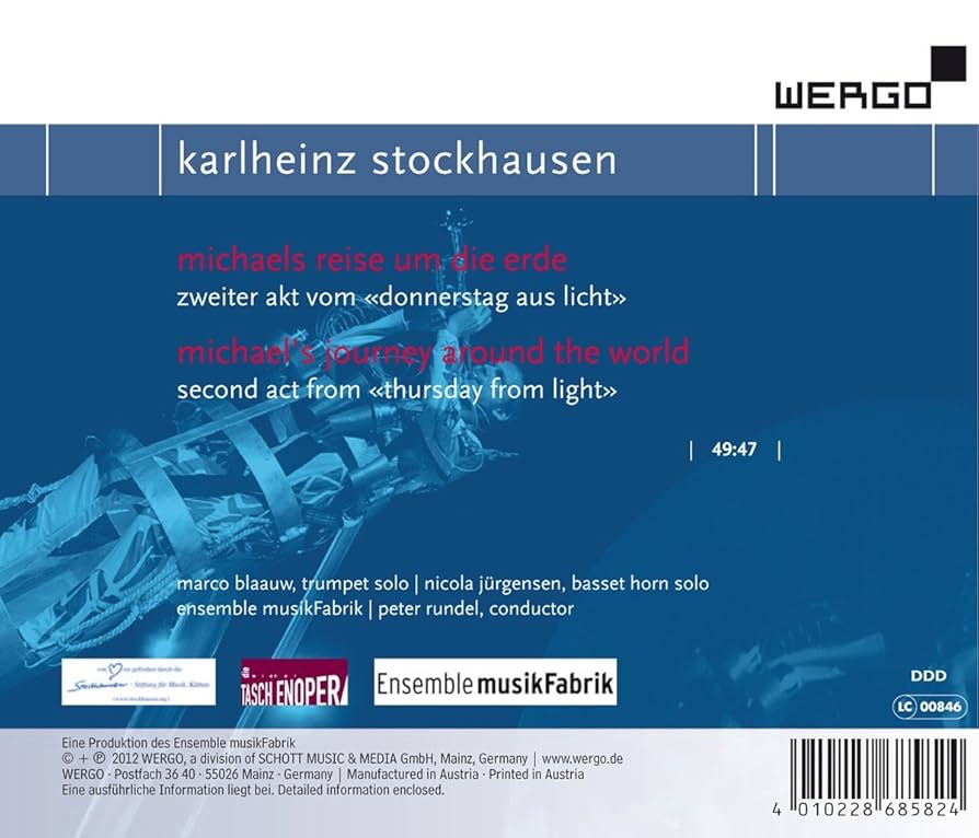 カールハインツ・シュトックハウゼン / フルート作品集　STOCKHAUSEN カールハインツ・シュトックハウゼン / フルート作品集