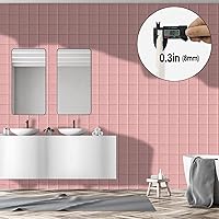 Vista 2 de WADILE Papel tapiz autoadhesivo para despegar y pegar, paneles de pared de ladrillo 3D impermeables, papel autoadhesivo para decoración de paredes