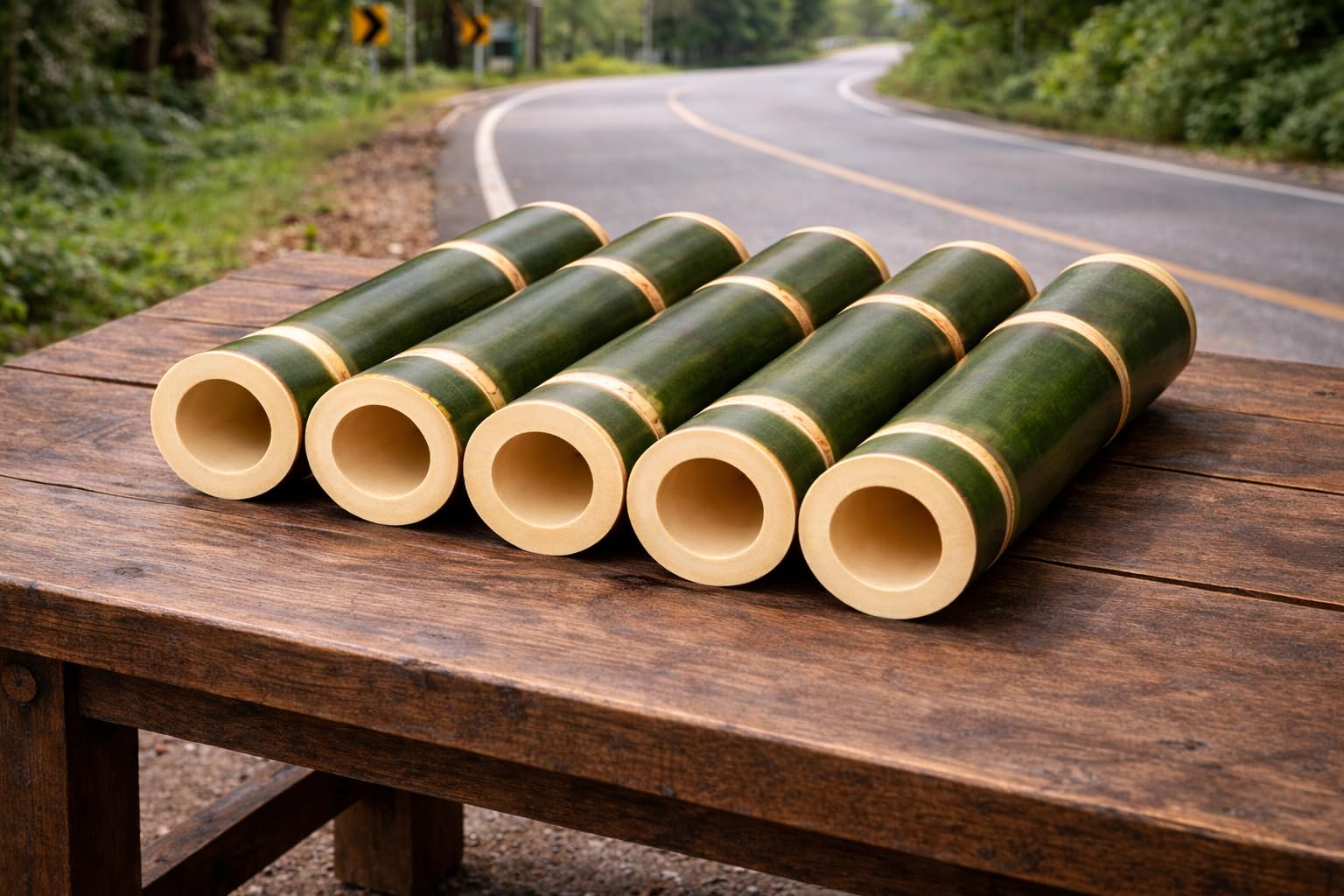 Bamboo Support Stick 2Ft | 24 Inch Thick Bamboo for Plant Support, Crafting & Woodworking | Pack 1