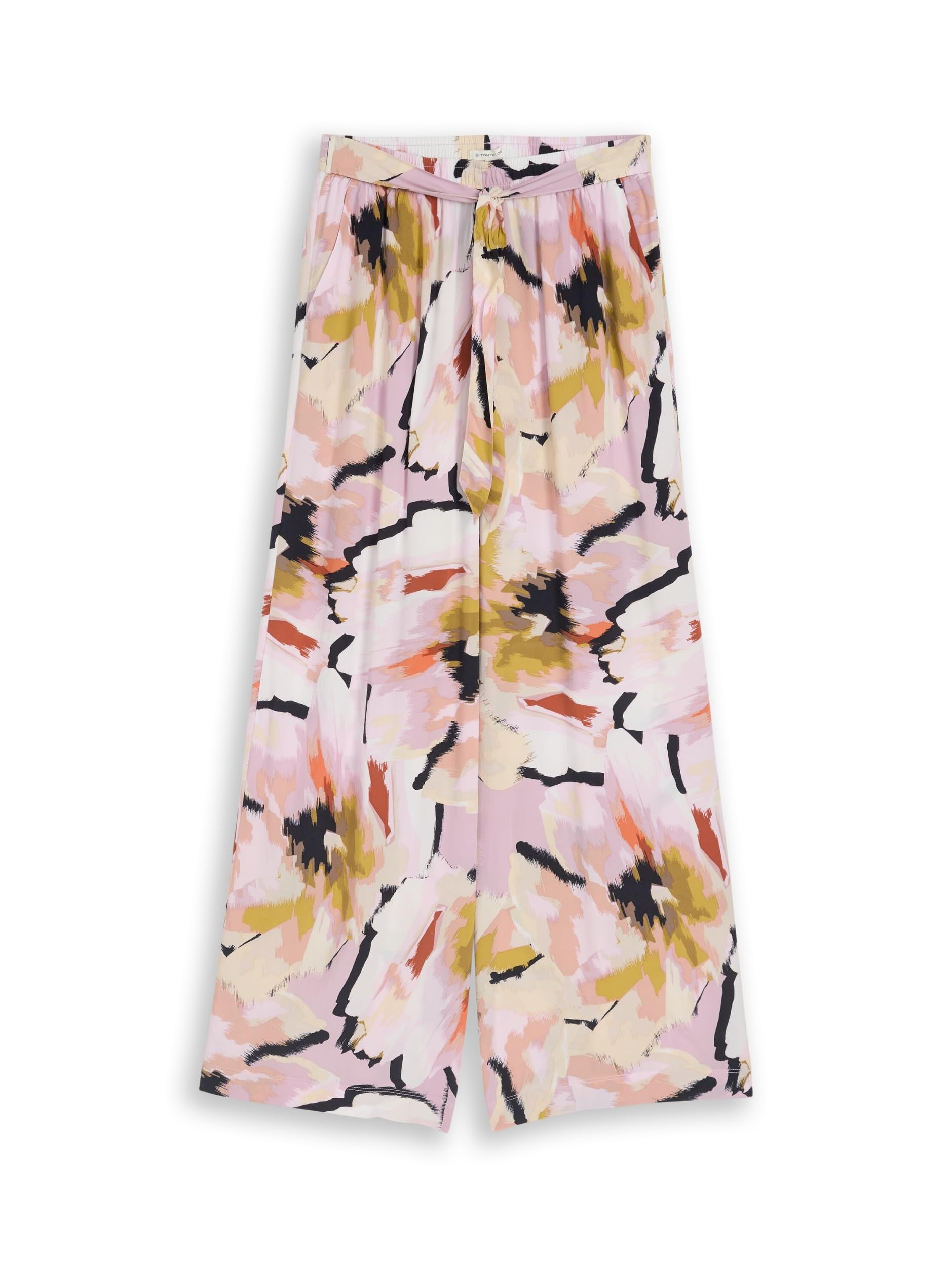 TOM TAILOR 1049990 Pantalones, 39736-Impresión Floral Big Abstract, 34W x 32L Mujer