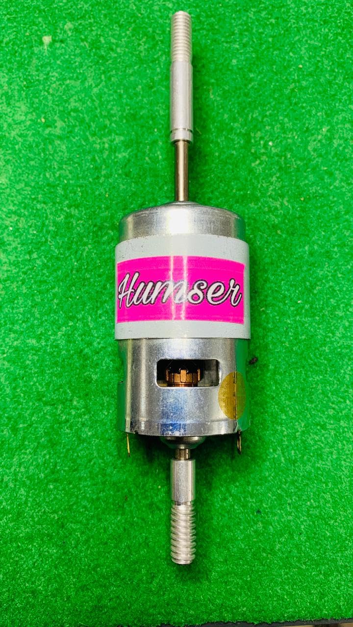 12V 8000 RPM Dual-Shaft High-Speed DC Motor, Precision Brushed DIY Electric Motor-image-20