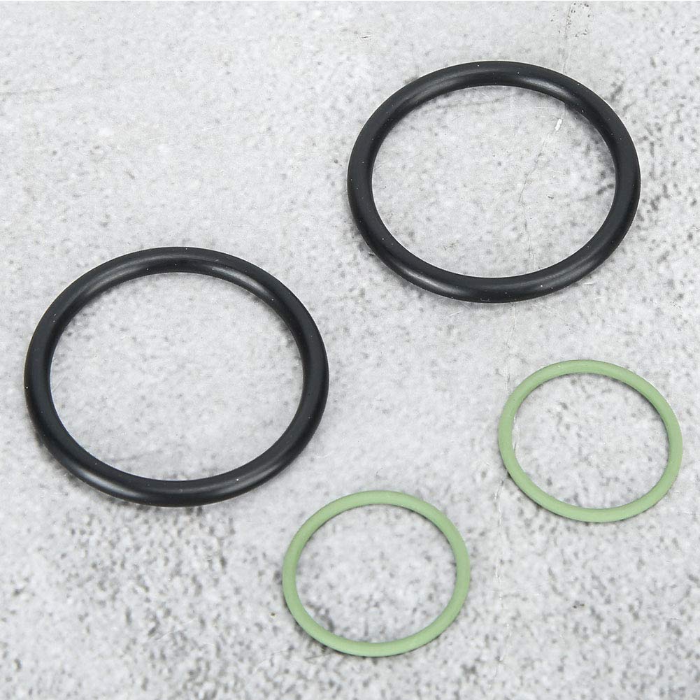 Kit de Réparation de Bague d'étanchéité pour Solénoïde Vanos | Matériau en Caoutchouc Durable | Solution au Problème du Moteur | Convient aux Moteurs N40 N42 N46 N45 | Vert